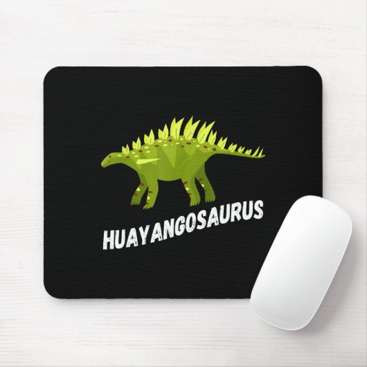 Cute Huayangosaurus Dinosaur Design Mousepad (Mit Mouse)