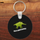Cute Huayangosaurus Dinosaur Design Schlüsselanhänger (Vorderseite)