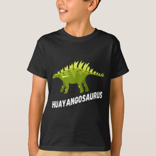 Cute Huayangosaurus Dinosaur Design T-Shirt (Vorderseite)