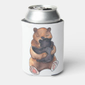 Cute Hugging Bears Dosenkühler (Kanne Rückseite)