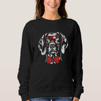 Cute Hungarian Vizsla mom dog Sweatshirt