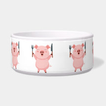 Cute Hungry Piggy 