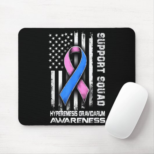 Cute Hyperemesis Awareness Gravidarum Squad Suppor Mousepad (Mit Mouse)