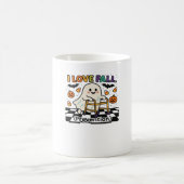 Cute I Love Fall Prevention Physical Therapy Ghost Kaffeetasse (Mittel)