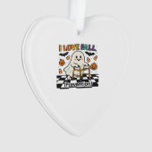 Cute I Love Fall Prevention Physical Therapy Ghost Ornament (Vorderseite)