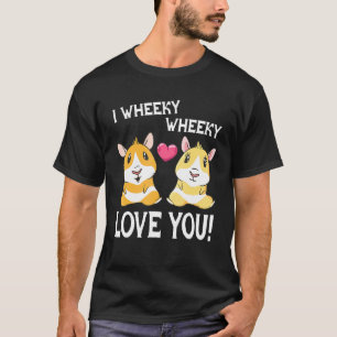 Cute I Love Guinea Pigs T-Shirt