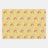 Cute Italian Greyhound Image Geschenkpapier Set (Vorderseite 3)