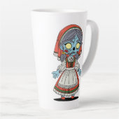 Cute Italian Zombie  Milchtasse (Rechte Ecke)