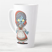 Cute Italian Zombie  Milchtasse (Linke Ecke)