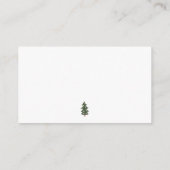 Cute It's Cold Outside Bear Books For Baby Shower  Begleitkarte (Rückseite)