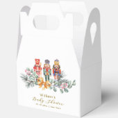 Cute It's Cold Outside Nutcracker Baby Shower  Geschenkschachtel (Offen)