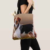 Cute Jack Russel Terrier Dog Photograph Tasche (Von Nahem)