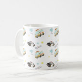 Cute Japanese Police & Ambulance - Soft Colors Kaffeetasse (Vorderseite Links)