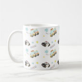 Cute Japanese Police & Ambulance - Soft Colors Kaffeetasse (Links)