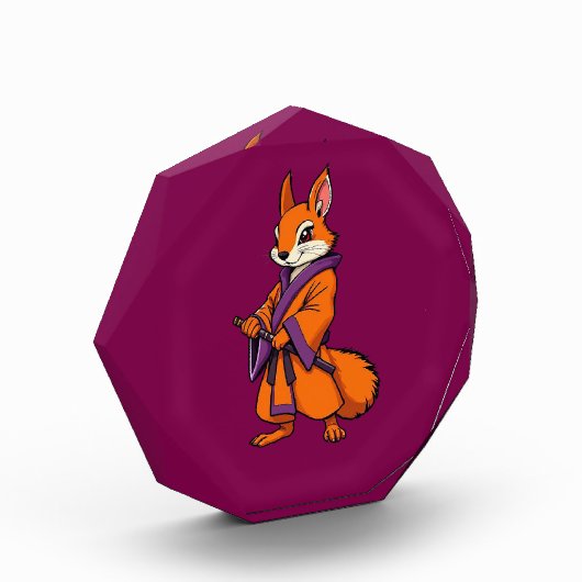 Cute Japanese Samurai Squirrel Fotoblock (Links)