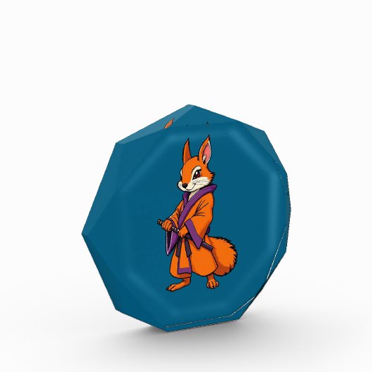 Cute Japanese Samurai Squirrel Fotoblock (Links)