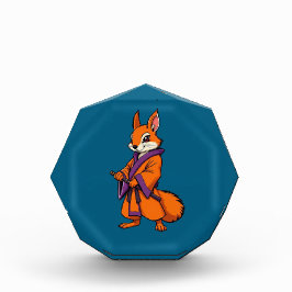 Cute Japanese Samurai Squirrel Fotoblock