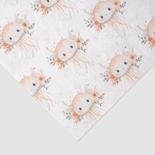 Cute Jellyfish Seidenpapier (Detail)