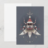 Cute Jumping Spider Christmas Cards Feiertagskarte (Vorne/Hinten)