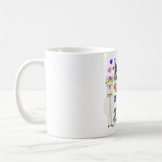 Cute Just A Girl Who Loves Alpacas Kaffeetasse