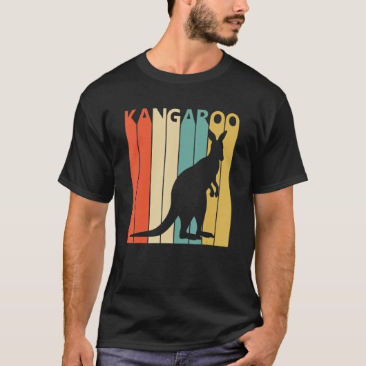 Cute Kangaroo Animal T-Shirt (Vorderseite)