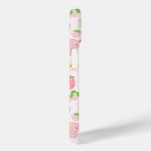 Cute Kawaii Axolotl & Strawberry Seamless Pattern Case-Mate iPhone Hülle (Rückseite / Rechts)