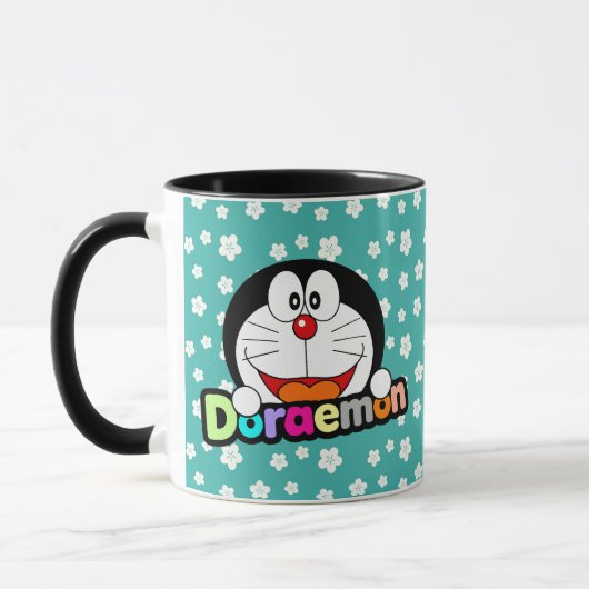 Cute Kawaii Black Doraemon Anime Tasse (Links)