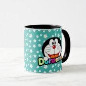 Cute Kawaii Black Doraemon Anime Tasse (VorderseiteRechts)