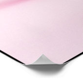 Cute Kawaii Bubble Tea Character Poster (Ecke)