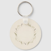 Cute Kawaii Bunny Face Keychain Schlüsselanhänger (Rückseite)