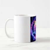 Cute Kawaii Bunny Galaxy Mug Kaffeetasse (Links)