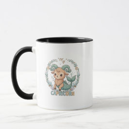 Cute Kawaii Capricorn Zodiac Sign Tasse