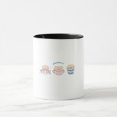 Cute Kawaii Cartoon Mug Tasse (Zentrum)