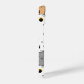 Cute Kawaii Cat Faces Pattern  iPhone Hülle (Rechte Seite)