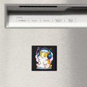 Cute Kawaii Cat Neko Funny Music Kitten Lover K-p Magnet (In Situ (Geschirrspüler))