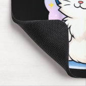 Cute Kawaii Cat Neko Funny Music Kitten Lover K-p  Mousepad (Ecke)