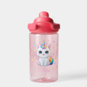 Cute kawaii Caticorn Baby Bottle Trinkflasche (Rückseite)