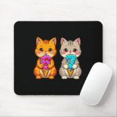 Cute Kawaii Cats Neko 67 Drip Meme Funny Six Seven Mousepad (Mit Mouse)
