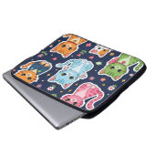 Cute Kawaii Cats Neko Funny Kitten Cat Lover Gift  Laptopschutzhülle (Vorne Knopf)