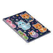 Cute Kawaii Cats Neko Funny Kitten Cat Lover Gift  Notizblock (Rechte Seite)