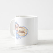 Cute Kawaii Chibi Nurse Giant Coffee Fuel Mug Kaffeetasse (Vorderseite Links)