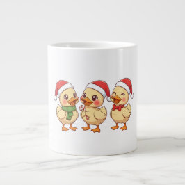 Cute Kawaii Christmas Ducks | Festive Holiday  Jumbo-Tasse