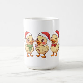 Cute Kawaii Christmas Ducks | Festive Holiday  Kaffeetasse