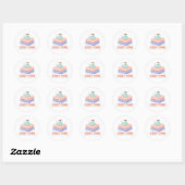 Cute Kawaii "Cozy Time" Sticker  (Blatt)