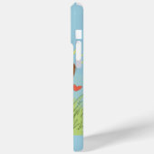 Cute Kawaii Duck with Bread Head Case-Mate iPhone Hülle (Rückseite / Links)