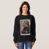 Cute Kawaii Gamer Capybara Funny Ramen Retro Japan Sweatshirt (Vorne ganz)