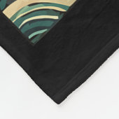 Cute Kawaii Gamer Cat Funny Ramen Retro Japanese C Fleecedecke (Ecke)