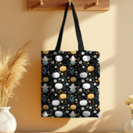 Cute Kawaii Halloween Fairy and Pastel Pumpkins Tasche