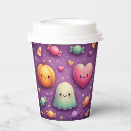 Cute Kawaii Halloween Paper Cups Pappbecher