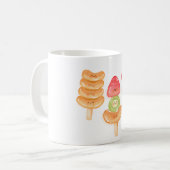 Cute Kawaii Hand-drawn Tanghulu Kaffeetasse (Vorderseite Links)
